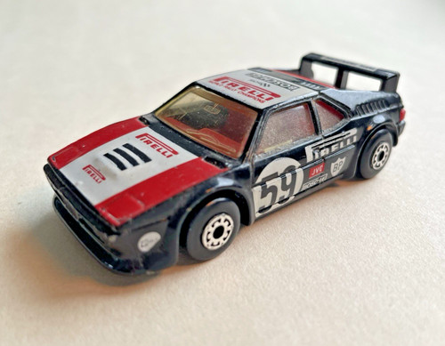 Vintage matchbox bmw rally - m1,