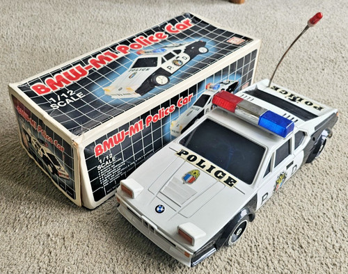 Vintage bmw police car - vintage,