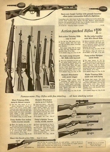 1964 paper marx - ad, rifle