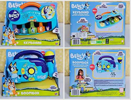 Hti bluey musical toys - bluey,